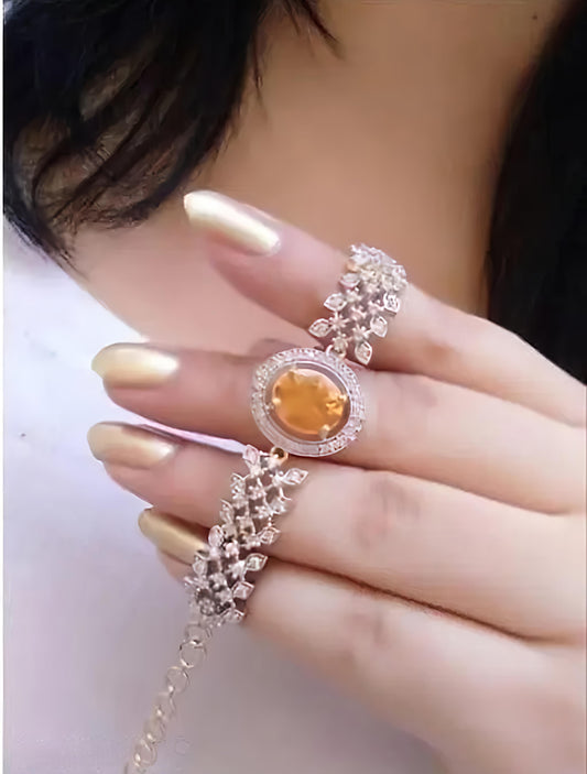 Royal Stone Adjustable Bracelet