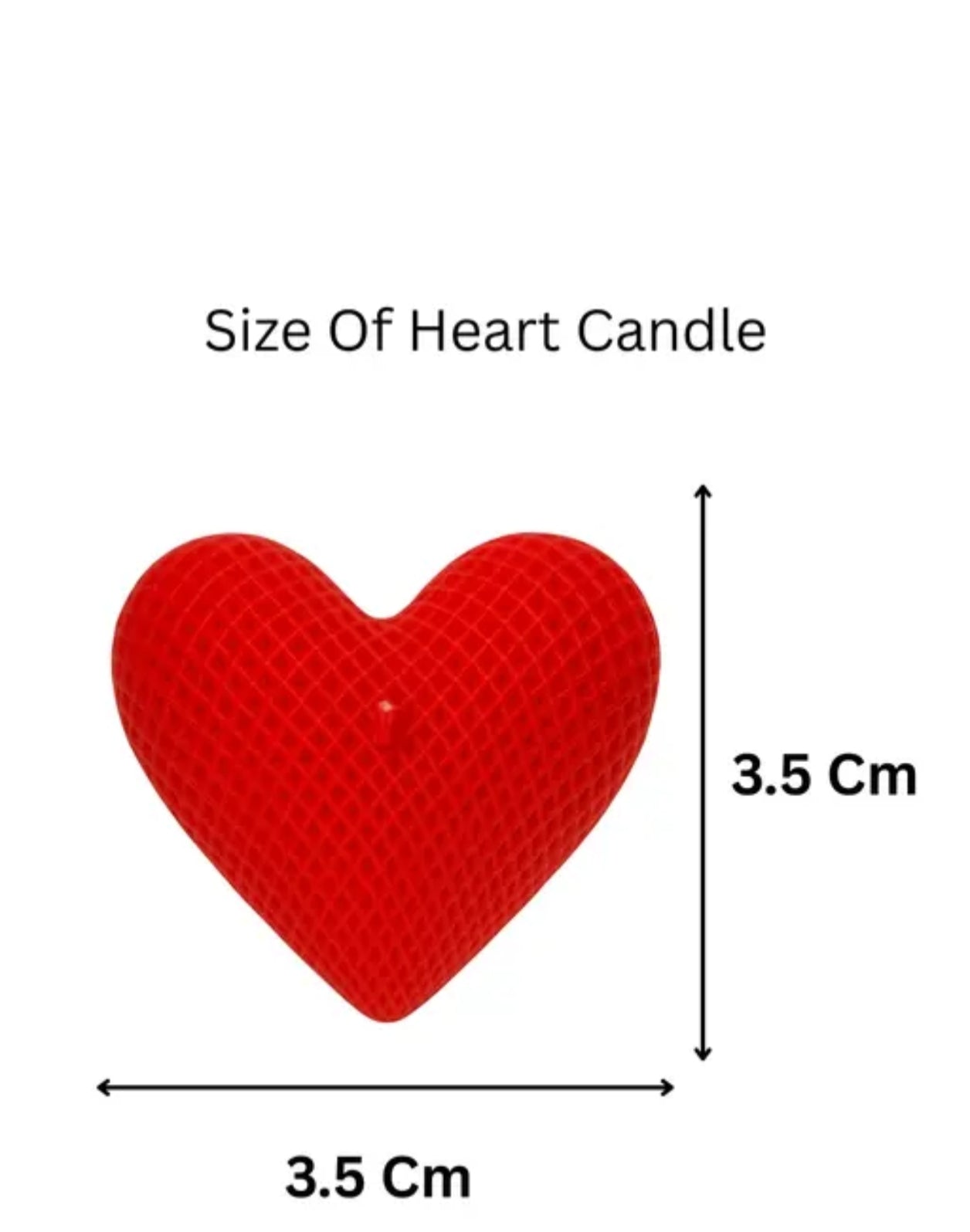 LoveGlow Heart Shape Soy Candle Set