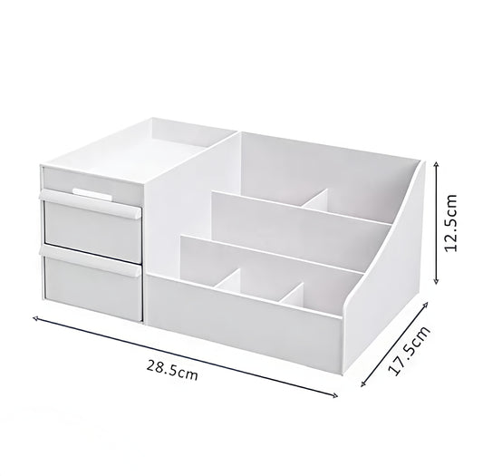 Luxury Multi-Layer Cosmetic & Skincare Organizer with Drawers