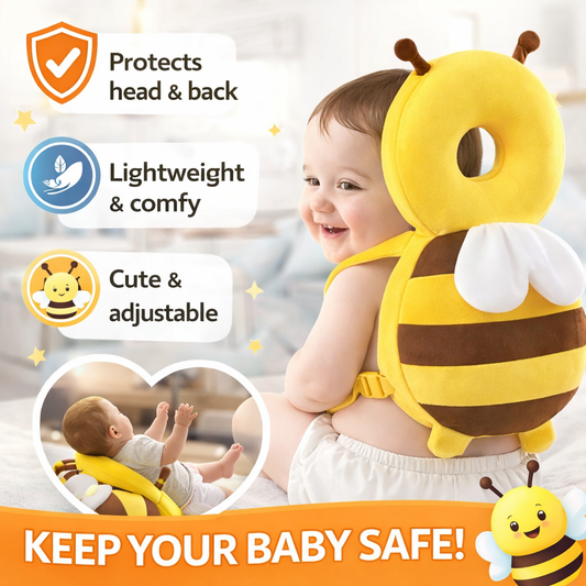 Premium Baby Safety Head Protector Cushion Backpack