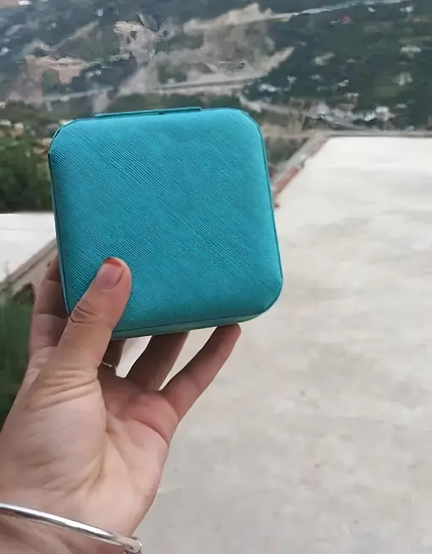 Mini Travel Jewelry Organizer Box