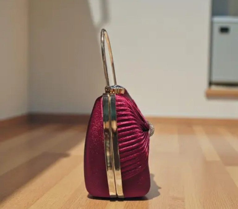 Scarlet Élan Designer Clutch