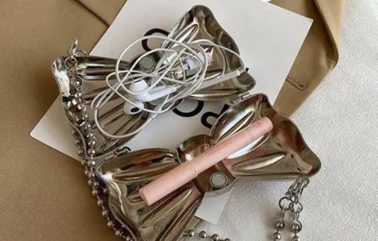 Aurielle Bow Mini Sling – Gold Edition