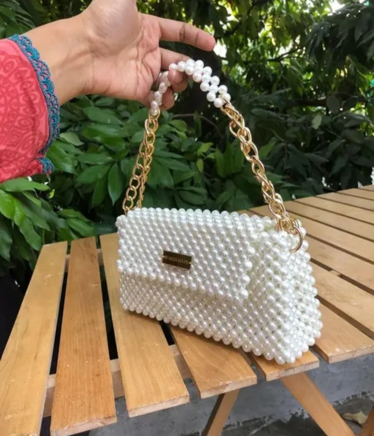 Aurex Bead Luxe Handbag