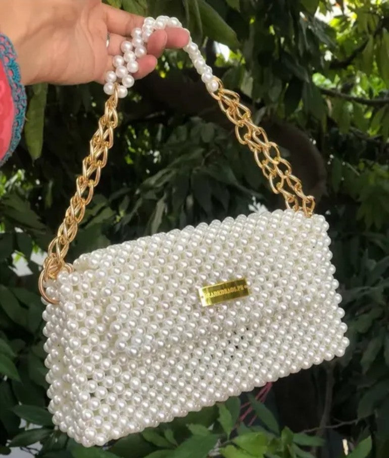 Aurex Bead Luxe Handbag