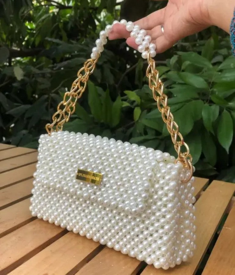 Aurex Bead Luxe Handbag