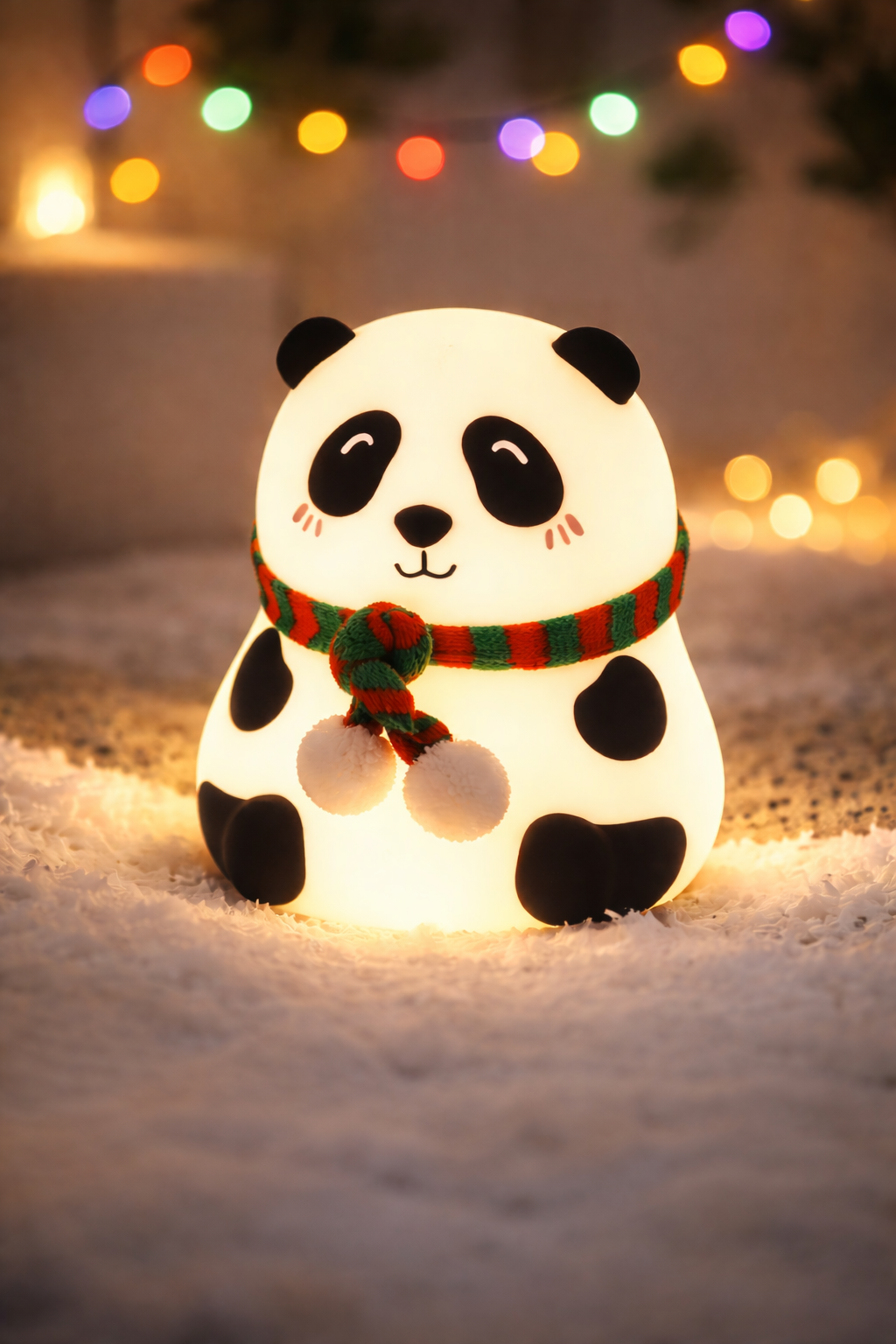 Cute Panda Silicone Night Lamp