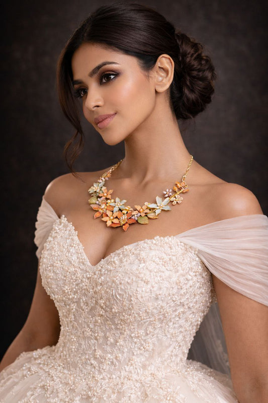 Celestia Bloom Couture Necklace