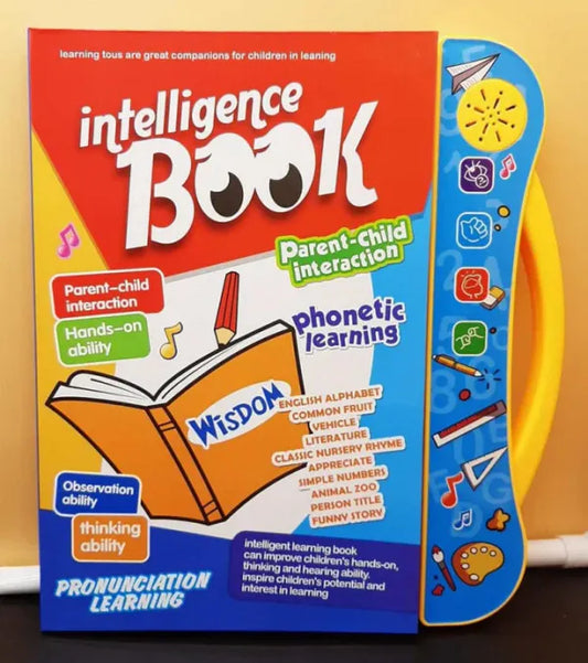 Kids Interactive Talking Learning Book – Touch Sound Educational Toy