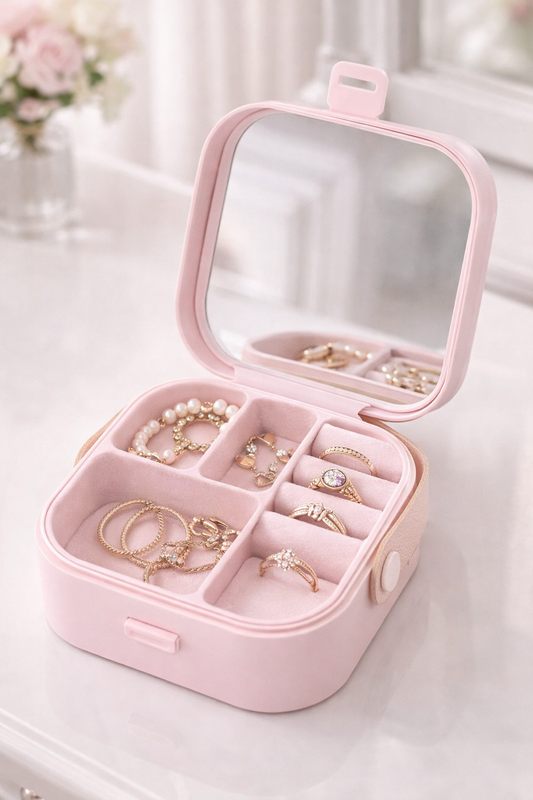 Cute Cherry Makeup & Jewellery Organizer