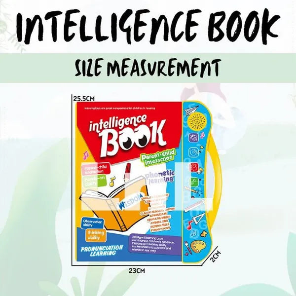 Kids Interactive Talking Learning Book – Touch Sound Educational Toy