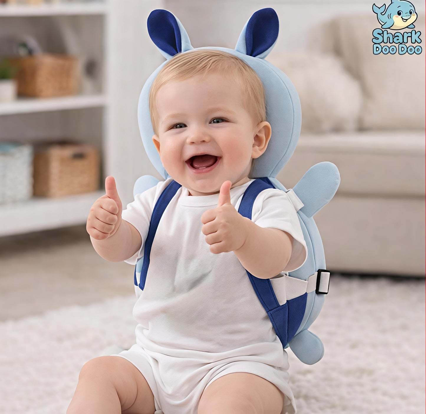 Baby Head Protection Backpack (Anti-Fall Safety Cushion)