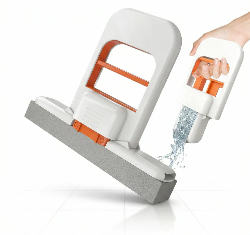 Mini Self-Squeeze Cleaning Mop – Multi Surface Handheld Cleaning Tool